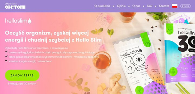 Hello Slim Homepage