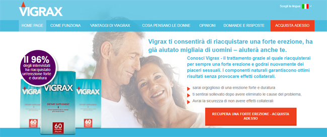 Vigrax Homepage